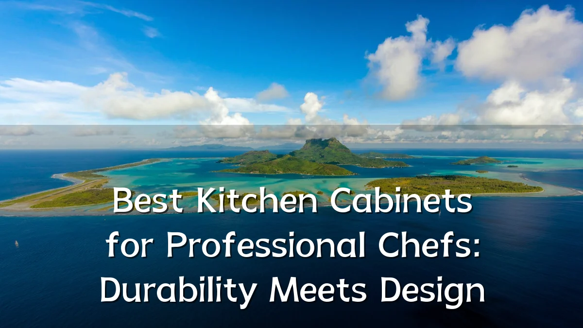 Best Kitchen Cabinets for Professional Chefs: Durability Meets Design