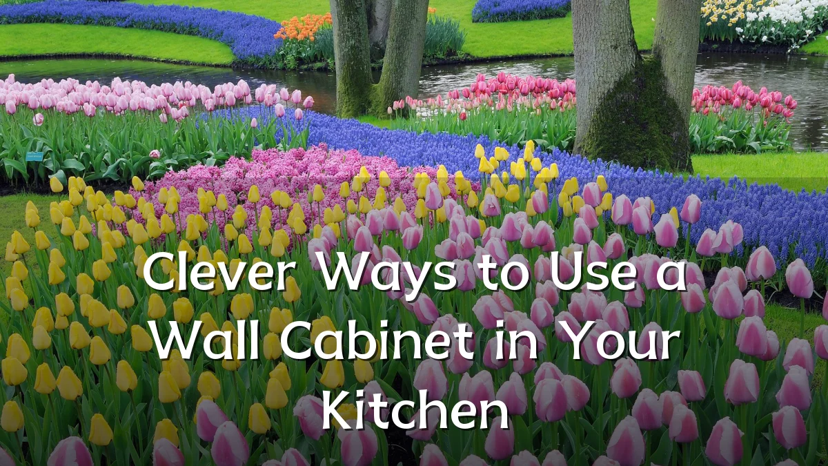 Clever Ways to Use a Wall Cabinet in Your Kitchen