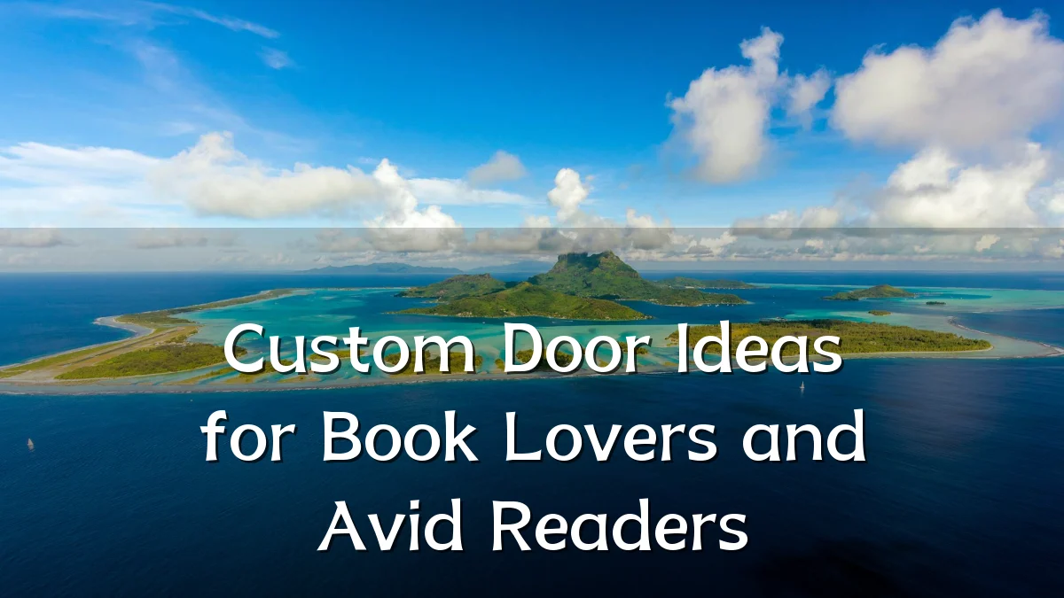 Custom Door Ideas for Book Lovers and Avid Readers