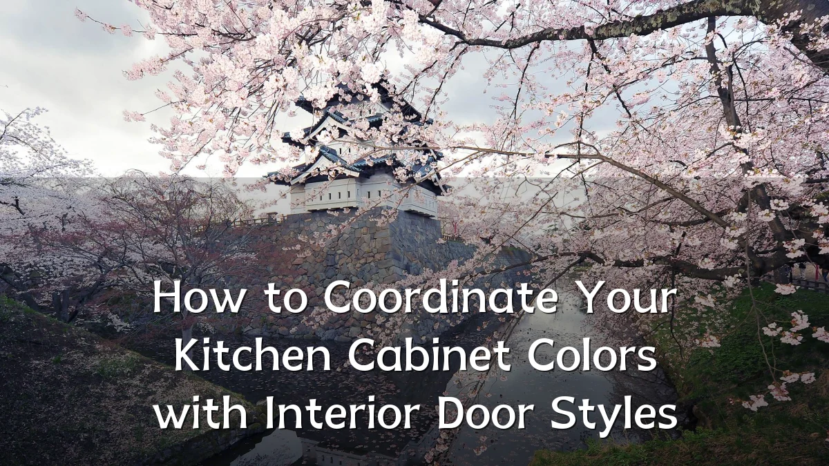 How to Coordinate Your Kitchen Cabinet Colors with Interior Door Styles