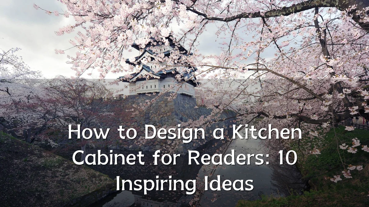 How to Design a Kitchen Cabinet for Readers: 10 Inspiring Ideas