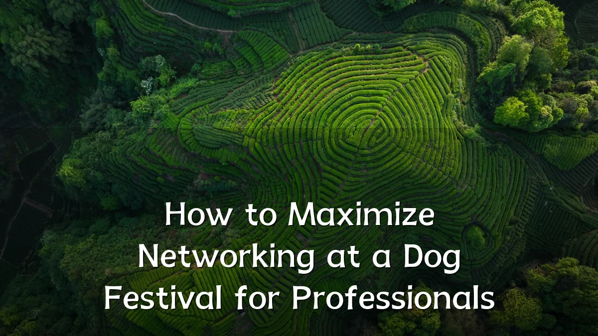 How to Maximize Networking at a Dog Festival for Professionals