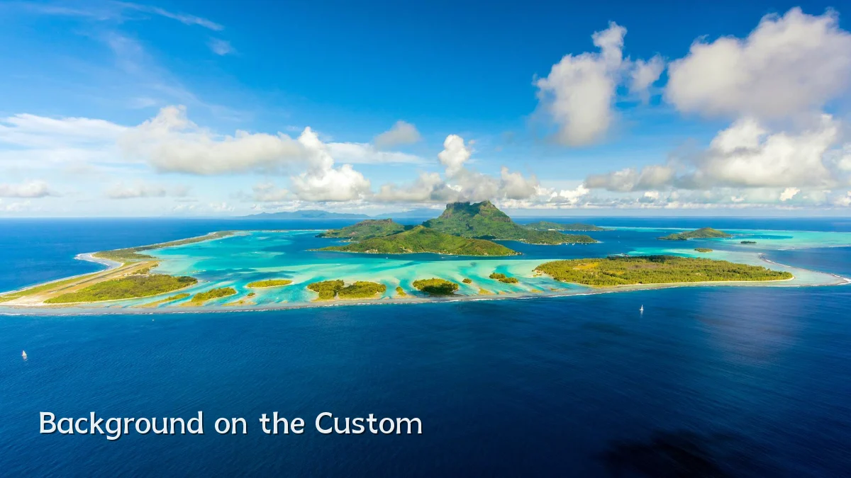 Background on the Custom