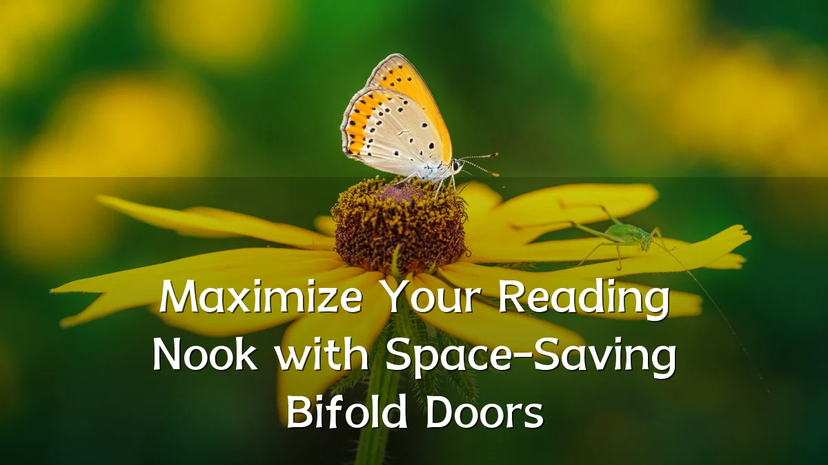Maximize Your Reading Nook with Space-Saving Bifold Doors