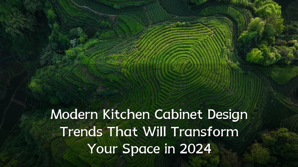 Modern Kitchen Cabinet Design Trends That Will Transform Your Space in 2024
