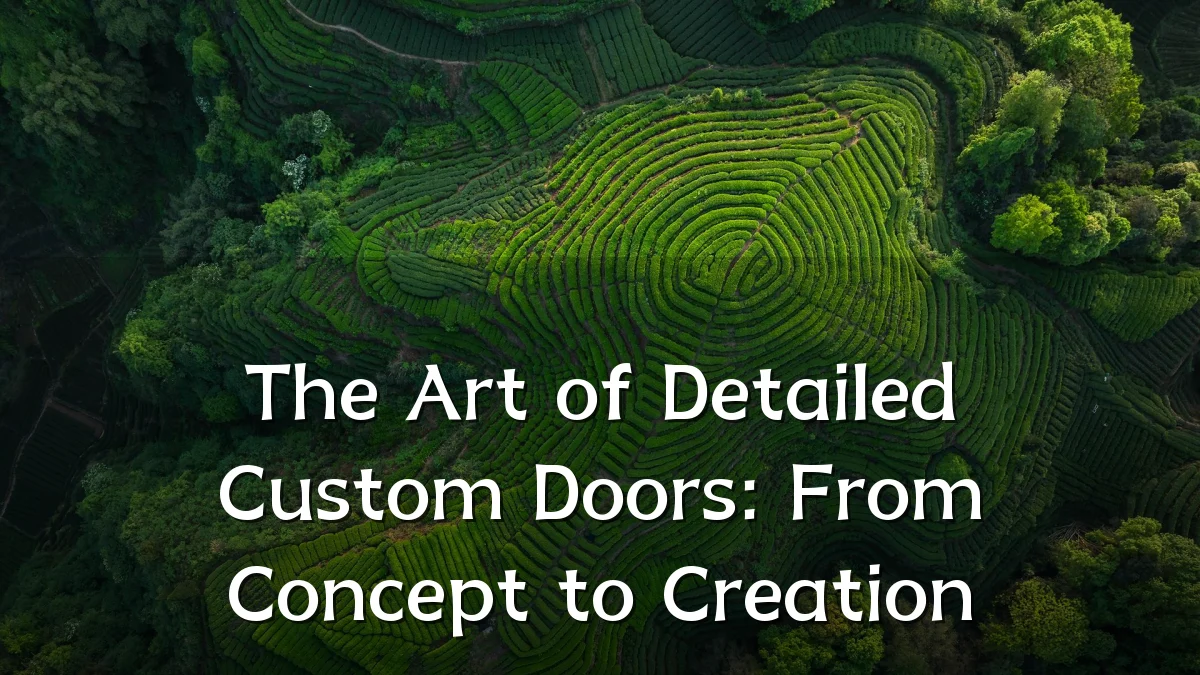 The Art of Detailed Custom Doors: From Concept to Creation