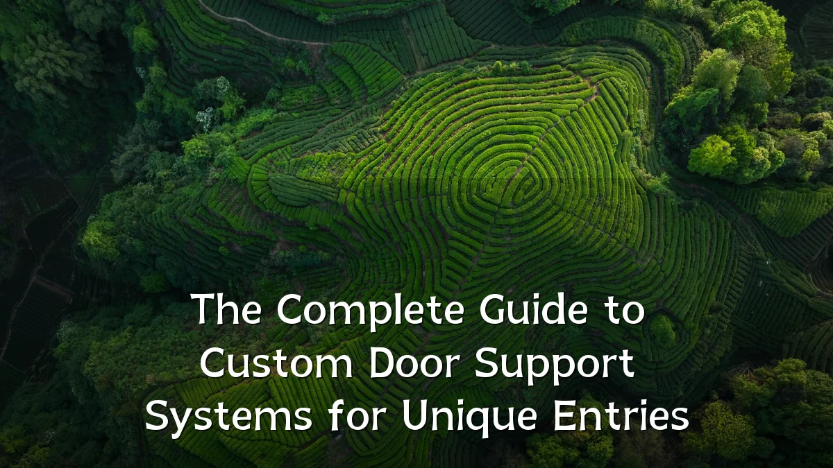 The Complete Guide to Custom Door Support Systems for Unique Entries