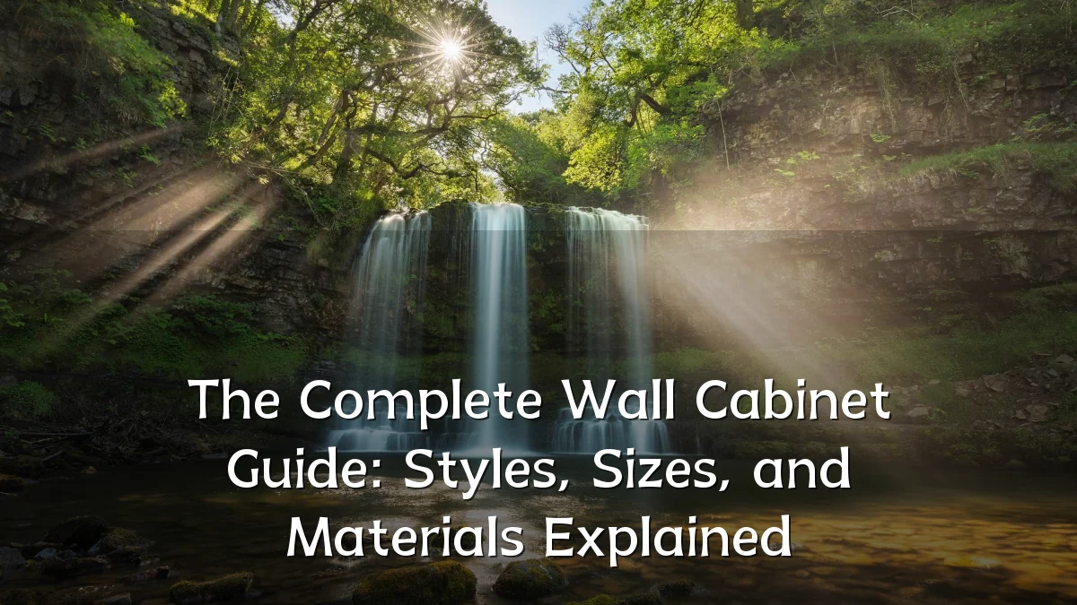 The Complete Wall Cabinet Guide: Styles, Sizes, and Materials Explained