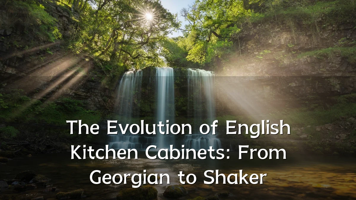 The Evolution of English Kitchen Cabinets: From Georgian to Shaker