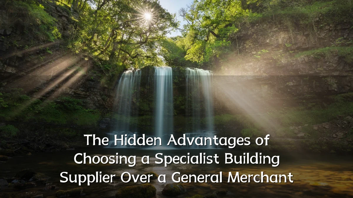 The Hidden Advantages of Choosing a Specialist Building Supplier Over a General Merchant