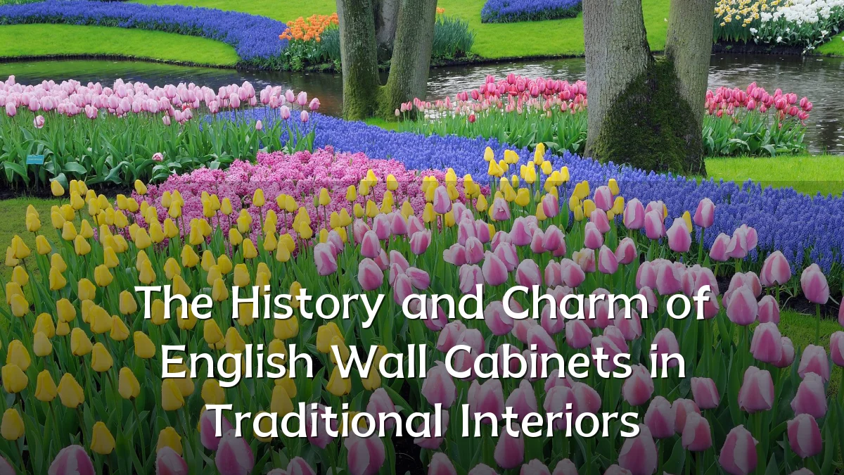 The History and Charm of English Wall Cabinets in Traditional Interiors