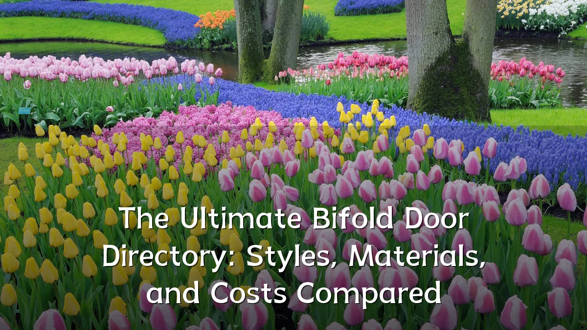 The Ultimate Bifold Door Directory: Styles, Materials, and Costs Compared