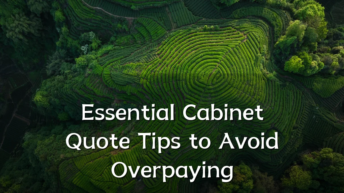 Essential Cabinet Quote Tips to Avoid Overpaying
