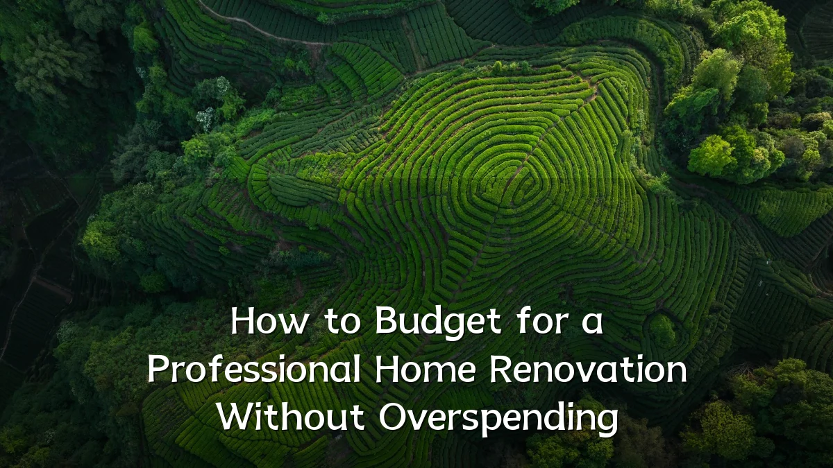 How to Budget for a Professional Home Renovation Without Overspending