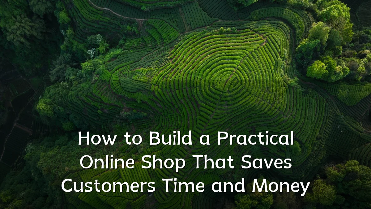 How to Build a Practical Online Shop That Saves Customers Time and Money