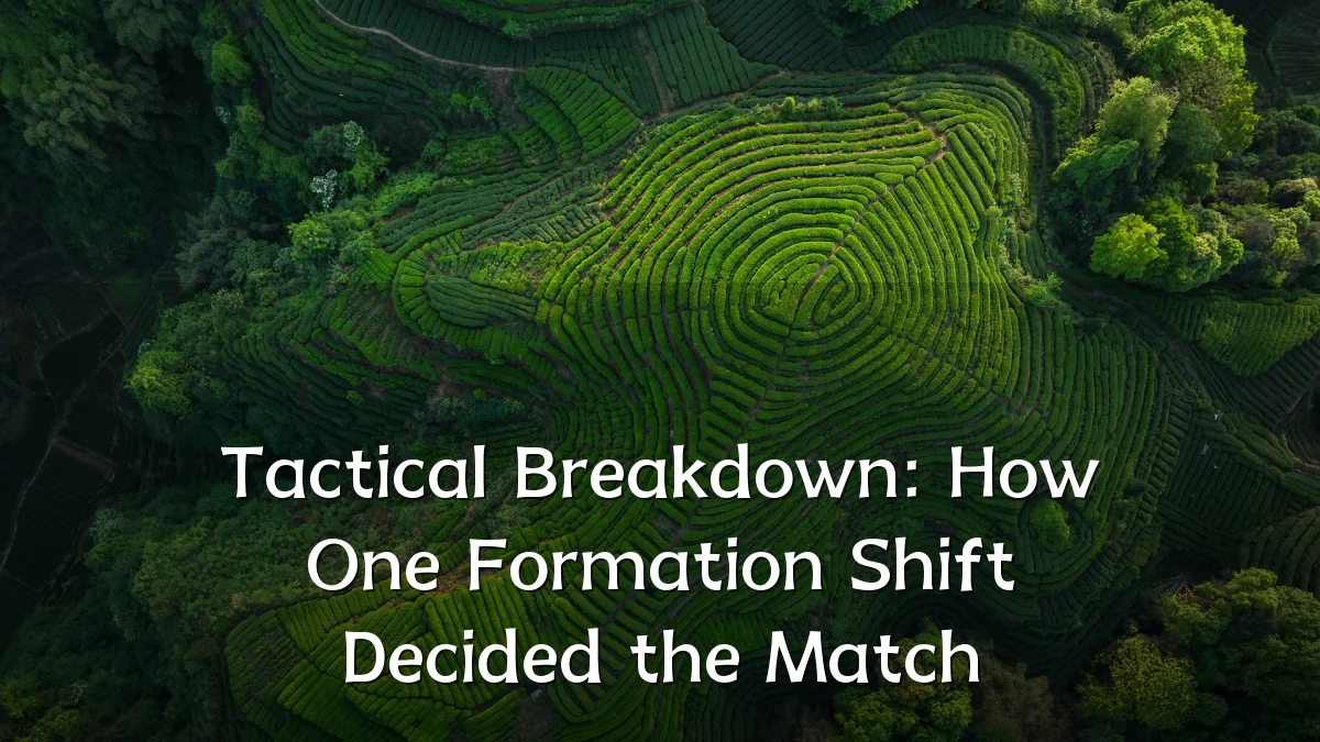 Tactical Breakdown: How One Formation Shift Decided the Match