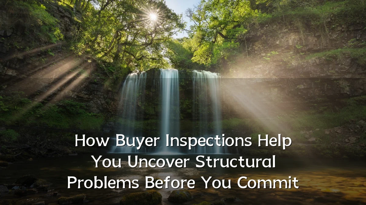 How Buyer Inspections Help You Uncover Structural Problems Before You Commit