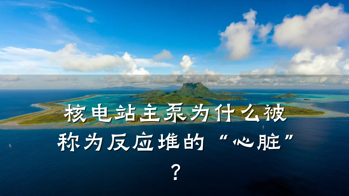 核电站主泵为什么被称为反应堆的“心脏”？