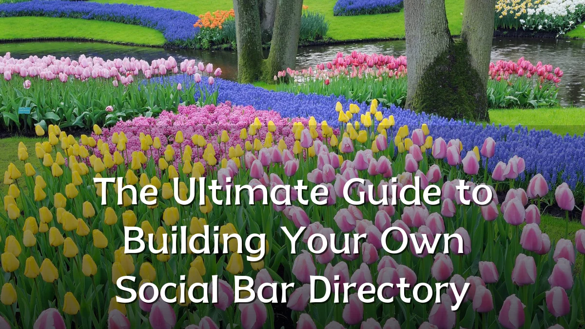 The Ultimate Guide to Building Your Own Social Bar Directory